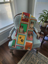 Load image into Gallery viewer, Lots of Blue Merle Sheltie Quilted Blanket 50x60