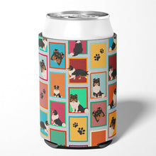 Load image into Gallery viewer, Lots of Tricolor Sheltie Can or Bottle Hugger