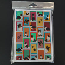 Load image into Gallery viewer, Lots of Tricolor Sheltie Greeting Cards -  Blank Note Cards – 8-Pack of Artist-Designed Cards with Envelopes