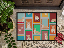 Load image into Gallery viewer, Lots of Fawn Pembroke Corgi Doormat - 18x27 Decorative Floor Mat – Indoor/Outdoor Rug with Artistic Flair