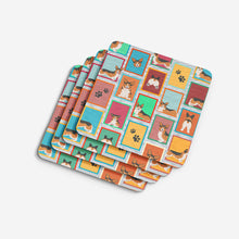 Load image into Gallery viewer, Lots of Sable Pembroke Corgi Foam Coaster