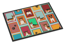 Load image into Gallery viewer, Lots of Sable Pembroke Corgi Doormat - 24x36 Decorative Floor Mat – Indoor/Outdoor Rug with Artistic Flair