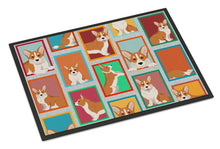 Load image into Gallery viewer, Lots of Red Cardigan Corgi Doormat - 18x27 Decorative Floor Mat – Indoor/Outdoor Rug with Artistic Flair