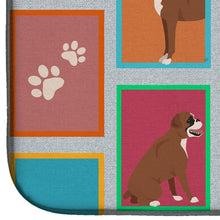 Load image into Gallery viewer, Lots of Flashy Fawn Boxer Dish Drying Mat