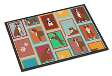 Load image into Gallery viewer, Lots of Flashy Fawn Boxer Doormat - 18x27 Decorative Floor Mat – Indoor/Outdoor Rug with Artistic Flair