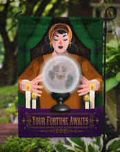 Load image into Gallery viewer, Longhaired Dachshund Halloween Garden Flag