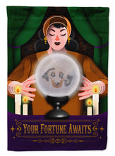 Load image into Gallery viewer, Smooth Dachshund Halloween Garden Flag