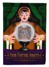 Load image into Gallery viewer, Sheltie Halloween Garden Flag