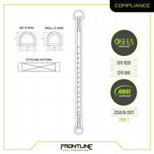 Load image into Gallery viewer, Frontline MPS Cross Arm Strap with Reinforced Webbing 4'