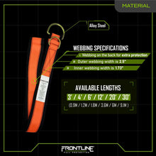 Load image into Gallery viewer, Frontline MPS Cross Arm Strap with Reinforced Webbing 3'