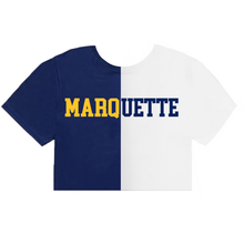 Load image into Gallery viewer, Marquette Split Tee
