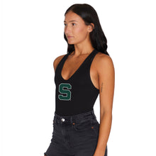 Load image into Gallery viewer, Michigan State Black Bodysuit