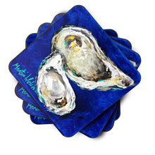 Load image into Gallery viewer, Oyster Ate Dat Coasters - Set of 4 Lightweight Foam, Absorbent Drink Coasters