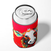 Load image into Gallery viewer, Cow Caught Red Handed Can or Bottle Beverage Insulator Hugger