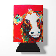 Load image into Gallery viewer, Cow Caught Red Handed Can or Bottle Beverage Insulator Hugger