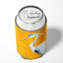 Load image into Gallery viewer, Bird - Blue Heron Col Mustard Can or Bottle Beverage Insulator Hugger