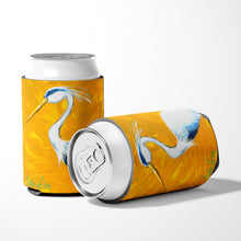 Load image into Gallery viewer, Bird - Blue Heron Col Mustard Can or Bottle Beverage Insulator Hugger