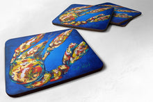 Load image into Gallery viewer, Crawfish Crawfish In Maryland Coasters - Set of 4 Lightweight Foam, Absorbent Drink Coasters
