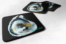 Load image into Gallery viewer, Oyster Goldie Coasters - Set of 4 Lightweight Foam, Absorbent Drink Coasters