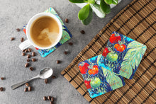 Load image into Gallery viewer, Vegetables - Tomato Tomaeto-Tomaato Coasters - Set of 4 Lightweight Foam, Absorbent Drink Coasters
