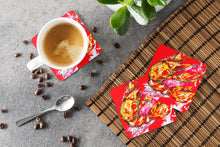 Load image into Gallery viewer, Crawfish Too Hot Coasters - Set of 4 Lightweight Foam, Absorbent Drink Coasters