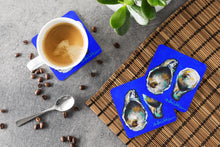 Load image into Gallery viewer, Oyster Up and Down Coasters - Set of 4 Lightweight Foam, Absorbent Drink Coasters