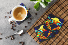 Load image into Gallery viewer, Crab Winkie Coasters - Set of 4 Lightweight Foam, Absorbent Drink Coasters