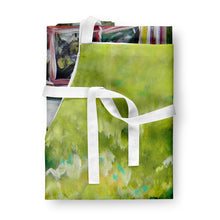 Load image into Gallery viewer, Streetcar Next Stop Audubon Park Apron – Artist-Designed Kitchen, BBQ &amp; Craft Apron MW1091APRON