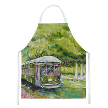 Load image into Gallery viewer, Streetcar Next Stop Audubon Park Apron – Artist-Designed Kitchen, BBQ &amp; Craft Apron MW1091APRON