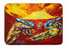 Load image into Gallery viewer, Crab Buster Brown Machine Washable Memory Foam Mat MW1113RUG