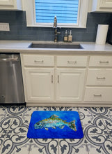 Load image into Gallery viewer, Fish Headed Downstream Machine Washable Memory Foam Mat MW1124RUG