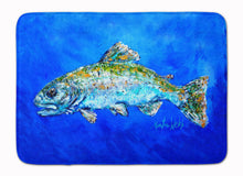 Load image into Gallery viewer, Fish Headed Downstream Machine Washable Memory Foam Mat MW1124RUG