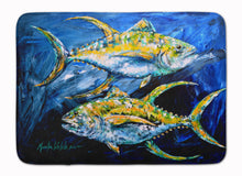Load image into Gallery viewer, Fish - Tuna Tuna Blue Machine Washable Memory Foam Mat MW1125RUG