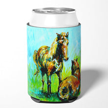 Load image into Gallery viewer, Horse Grazin Can or Bottle Beverage Insulator Hugger
