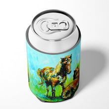 Load image into Gallery viewer, Horse Grazin Can or Bottle Beverage Insulator Hugger
