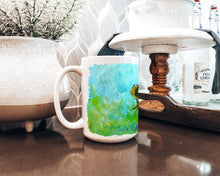 Load image into Gallery viewer, Horse Grazin Dishwasher Safe Microwavable Ceramic Coffee Mug 15 ounce MW1126CM15