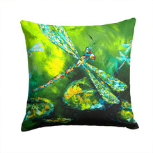 Load image into Gallery viewer, Insect - Dragonfly Summer Flies Canvas Throw Pillow - 14x14 Decorative Pillow – Art for Your Home &amp; Patio MW1128PW1414