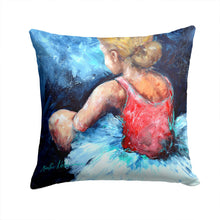 Load image into Gallery viewer, Ballet Star Struck Canvas Throw Pillow - 14x14 Decorative Pillow – Art for Your Home &amp; Patio MW1129PW1414