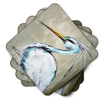 Load image into Gallery viewer, Bird - Heron Smitty's Brother Coasters - Set of 4 Lightweight Foam, Absorbent Drink Coasters