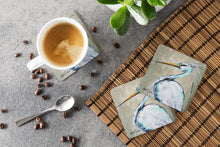 Load image into Gallery viewer, Bird - Heron Smitty's Brother Coasters - Set of 4 Lightweight Foam, Absorbent Drink Coasters