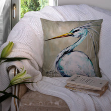Load image into Gallery viewer, Blue Heron Smitty's Brother Canvas Throw Pillow - 14x14 Decorative Pillow – Art for Your Home &amp; Patio MW1132PW1414