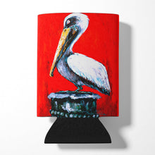 Load image into Gallery viewer, Bird - Pelican Red Dawn Can or Bottle Beverage Insulator Hugger