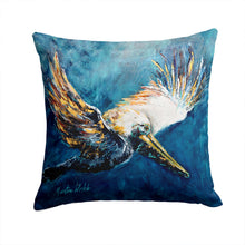 Load image into Gallery viewer, Pelican Go For It Canvas Throw Pillow - 14x14 Decorative Pillow – Art for Your Home &amp; Patio MW1135PW1414