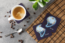 Load image into Gallery viewer, Oyster Give me one Coasters - Set of 4 Lightweight Foam, Absorbent Drink Coasters