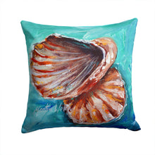 Load image into Gallery viewer, Shells not in a row Canvas Throw Pillow - 14x14 Decorative Pillow – Art for Your Home &amp; Patio MW1147PW1414