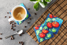Load image into Gallery viewer, Vegetables - Tomatoes on the vine Foam Coaster MW1148FC