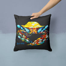 Load image into Gallery viewer, Sand Dance Turtle Canvas Throw Pillow - 14x14 Decorative Pillow – Art for Your Home &amp; Patio MW1150PW1414