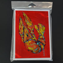 Load image into Gallery viewer, Reach for the Claws Greeting Cards - Blank Note Cards – 8-Pack of Artist-Designed Cards with Envelopes