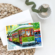Load image into Gallery viewer, Street Car Greeting Cards - Blank Note Cards – 8-Pack of Artist-Designed Cards with Envelopes