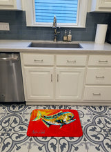 Load image into Gallery viewer, Danny Dolphin Fish Machine Washable Memory Foam Mat MW1156RUG